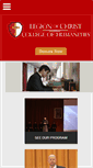 Mobile Screenshot of lccollege.org